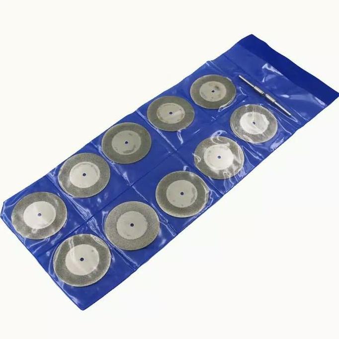 10pcs Mata potong gerinda mini 50mm-potong besi