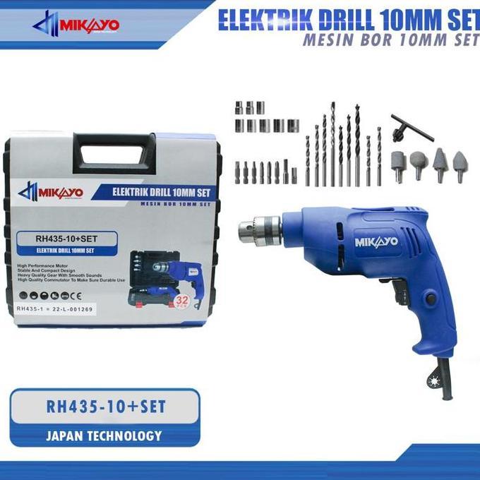 JLD MESIN BOR LISTRIK BOLAK BALIK UK.10MM bor tangan listrik 380W bor beton bor tembok alat bor jld 