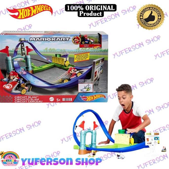 HotWheels Hot Wheels HGK59 MarioKart Circuit Slam Track Set