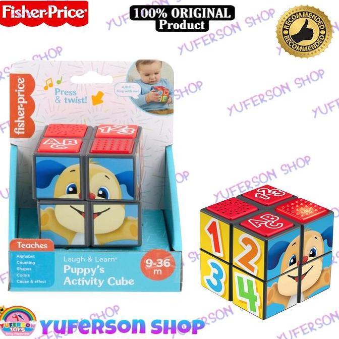 Fisher Price Laugh & Learn Baby Learning Puppy's Activity Cube HJN95