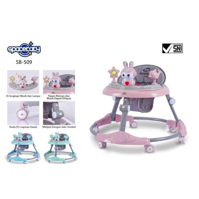 SPACE BABY BABY WALKER SB-509 RODA