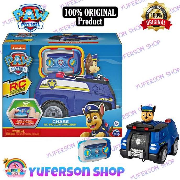 Paw Patrol Chase Remote Control RC Police Cruiser