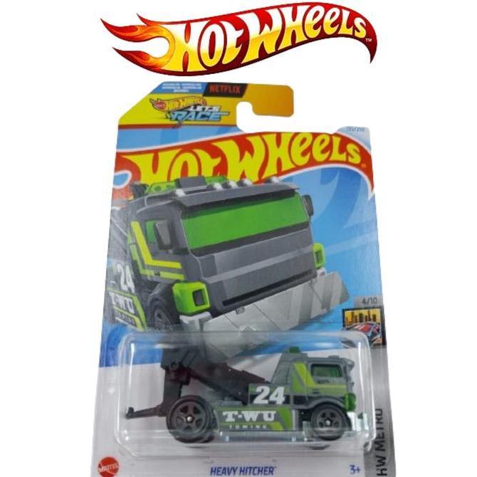 Hot Wheels Lets Race Heavy Hitcher Abu Hijau 24 HW Metro