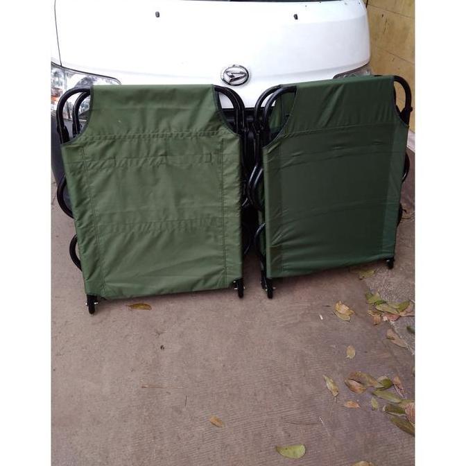 Velbed Besi Velbed Tni Velbed Tentara Ranjang Lipat Folding Bed Besi Kualitas Terbaik Harga Termurah
