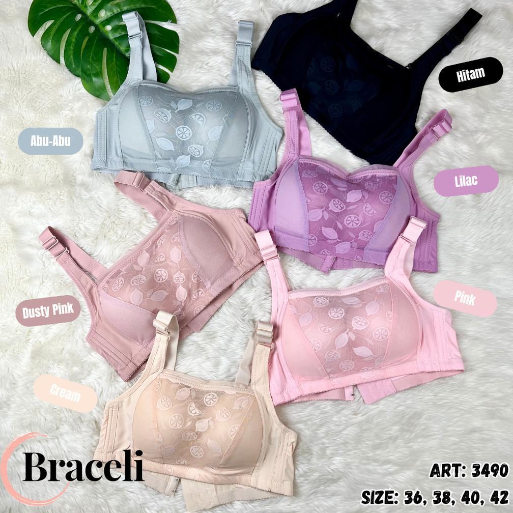 Dapat 3 Bra Kemben Pengencang Lemak Braceli Art 3490 | Cup C