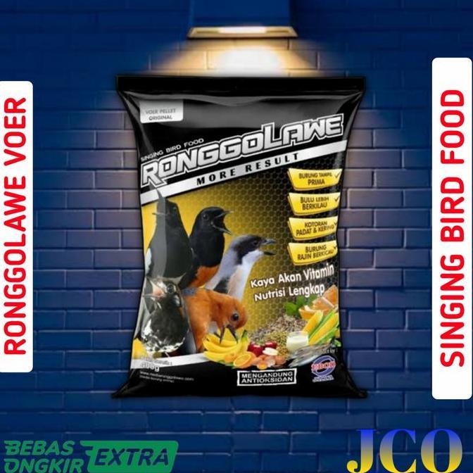 TERBARU RONGGOLAWE VOER PAKAN BURUNG RONGGOLAWE PAKAN LOMBA BURUNG MURAI KACER PROMO