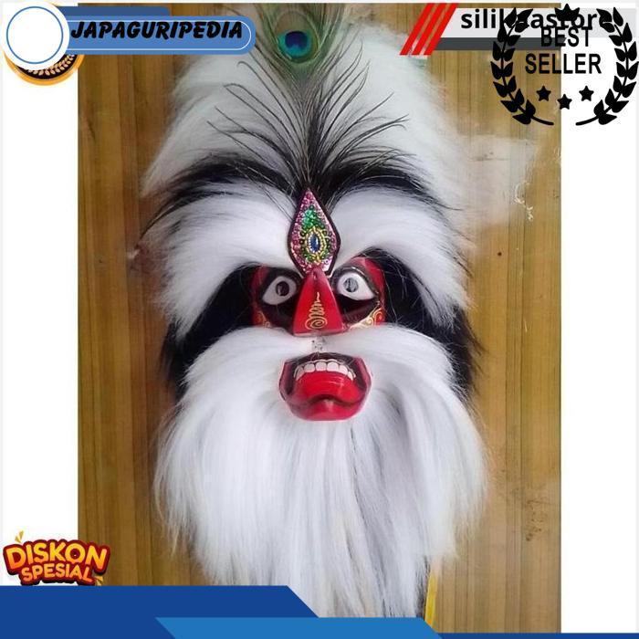Topeng Ganong Pakem/Ganongan Pakem/Bujang Ganong Termurah Gratis Ongkir [Br 1111]