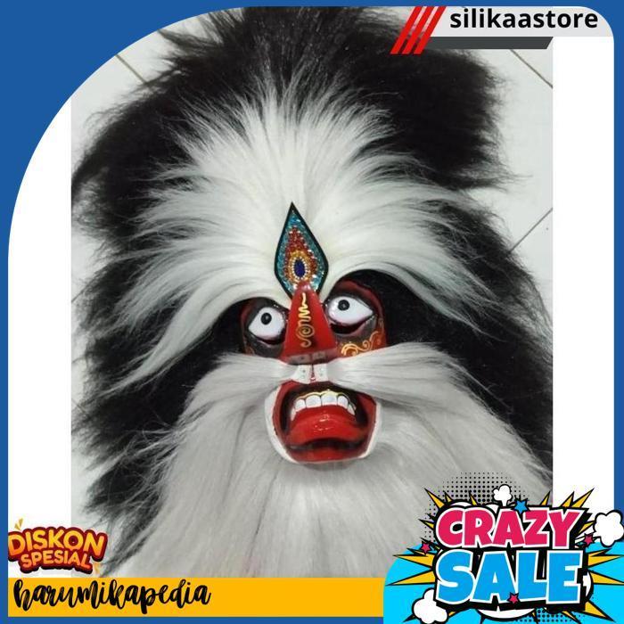 Topeng Ganong Pakem/Ganongan Pakem/Bujang Ganong Termurah Gratis Ongkir [Br 1111]