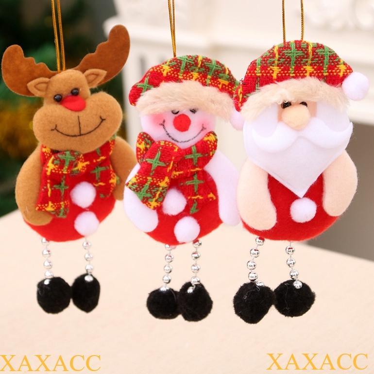 BNK 01 Aksesoris Pohon Natal Boneka Santa Rusa Manusia Salju Beruang Liontin Tree Aksesoris Christma