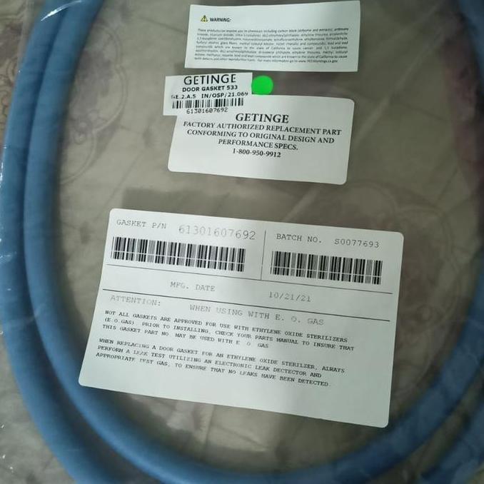 Promo Door gasket / door seal autoclave 533HC COD