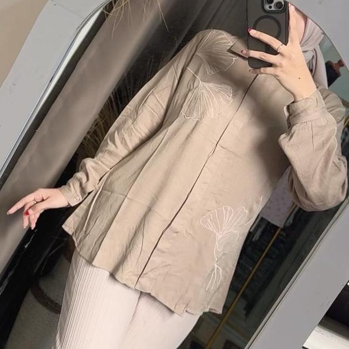 Aryani Blouse - Atasan Wanita Lengan Panjang