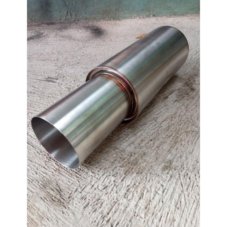 knalpot mobil racing tabung panjang  knalpot racing mobil pro sreet karakter suara full kering