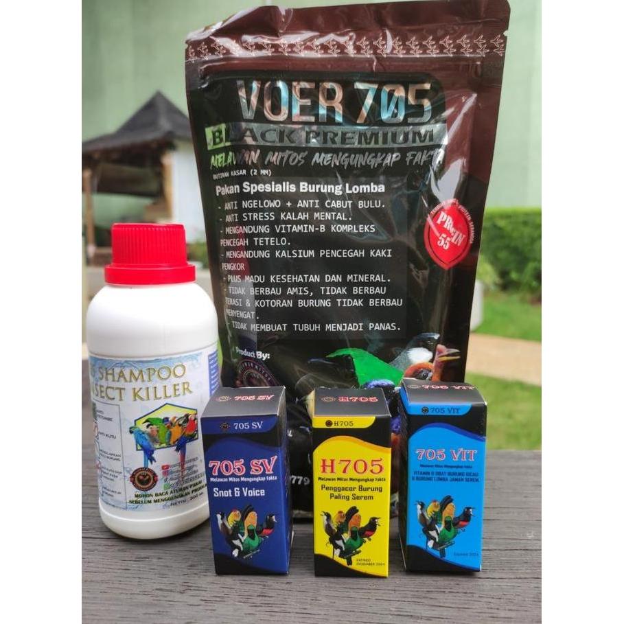 PROMO - H705, 705 VIT, 705 SV, 705 SHAMPO, FREE 1 BLACK PREMIUM (250)