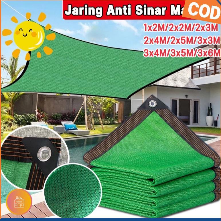 Paranet 95% Anti-UV Jaring Anti Sinar Matahari /Anti Sinar Matahari Luar Ruangan/ Jaring Atap Tanama