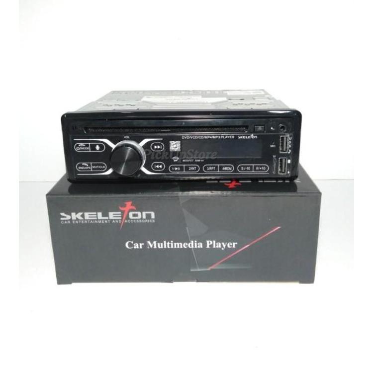 Single Din DVD Bluetooth USB Multimedia Player Skeleton