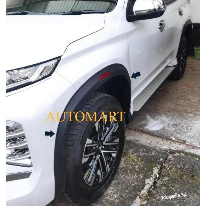 Aksesoris Over Fender Mitsubishi All New Pajero Sport 2021 2022 2023 Import