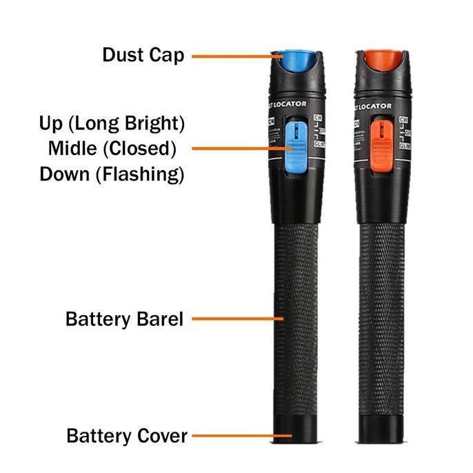 Visual Fault Locator VFL FO Optik Senter Optik laser Fiber Optic