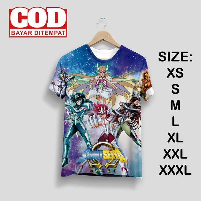 FULLPRINT | KAOS AOP | KAOS DEWASA FULLPRINT | SAINT SEIYA | SAINT SEIYA OMEGA ANIME