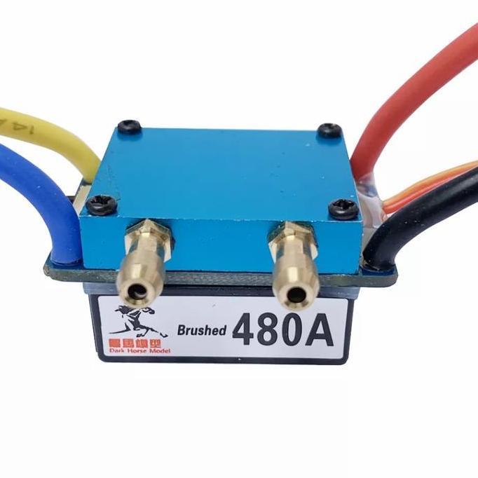 Rc Boat Esc Water Cooling Brushed Motor Speed Controller Dual Mode Kualitas Terbaik Harga Termurah