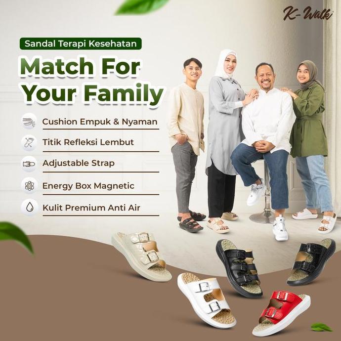 Sandal K-Walk Terapi Kesehatan Refleksi Jaco K-Walk Energy Sendal Jaco