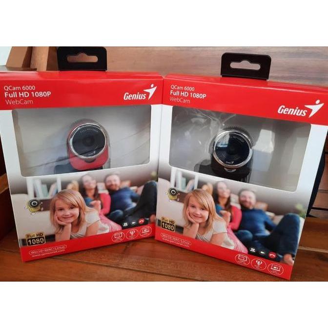 WebCam GENIUS QCAM 6000 Web Camera PC With Microphone For PC & Laptop