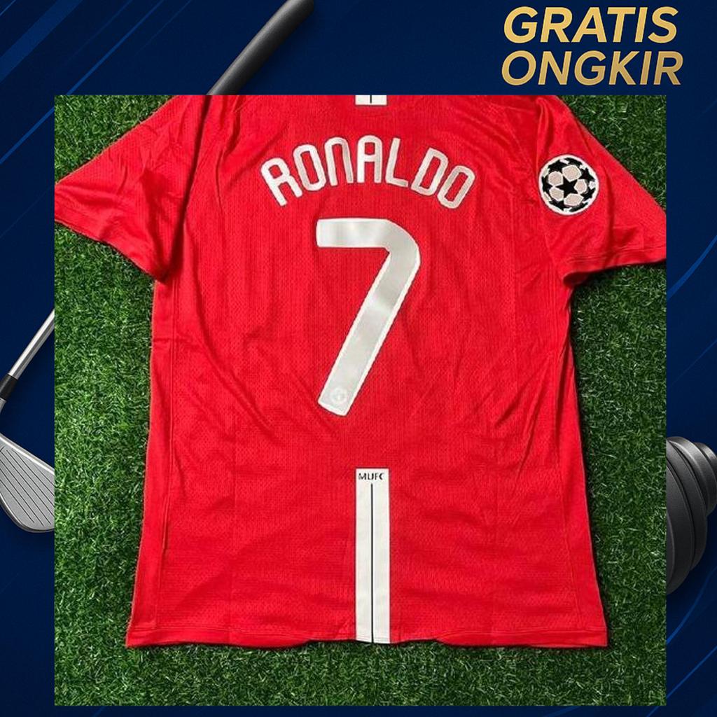 Retro| Em.Yu Home Final Moskow 2008 [Ronaldo #7] Jersey Vintage Keren Sport