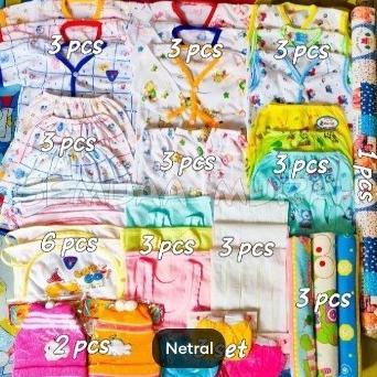 39 pcs perlengkapan baju bayi baru lahir newbo`rn setbaby kado baju bayi lahir ter baru