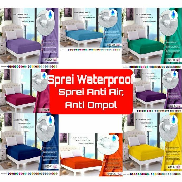 TERMURAH - sprei waterproof sprei anti ompol