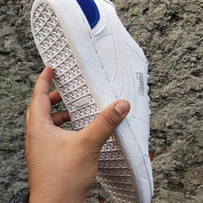 Sepatu Kasual Pria Ukuran Jumbo Big Size 45 46 47 48 Putih Navy