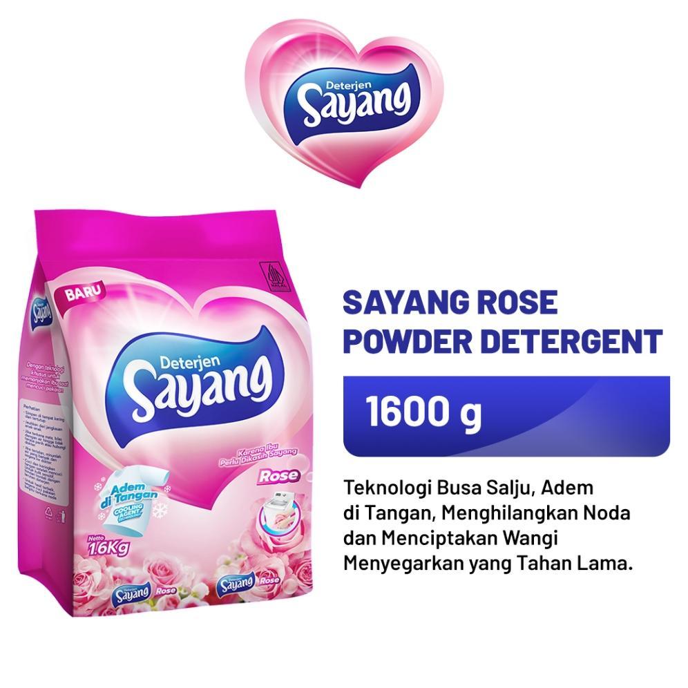 Sayang Rose Powder Detergent 1600GR