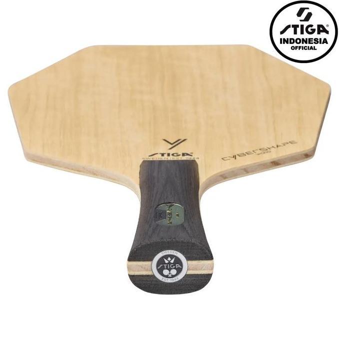 TERBARU - STIGA Cybershape Wood CWT  | Kayu Blade Pingpong Standar ITTF JTTAA