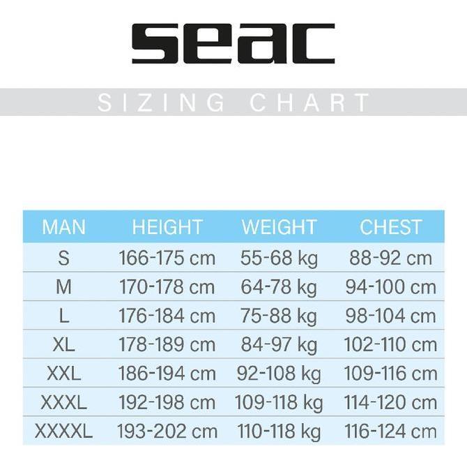 Seac Wetsuit Sense Man 3 Mm