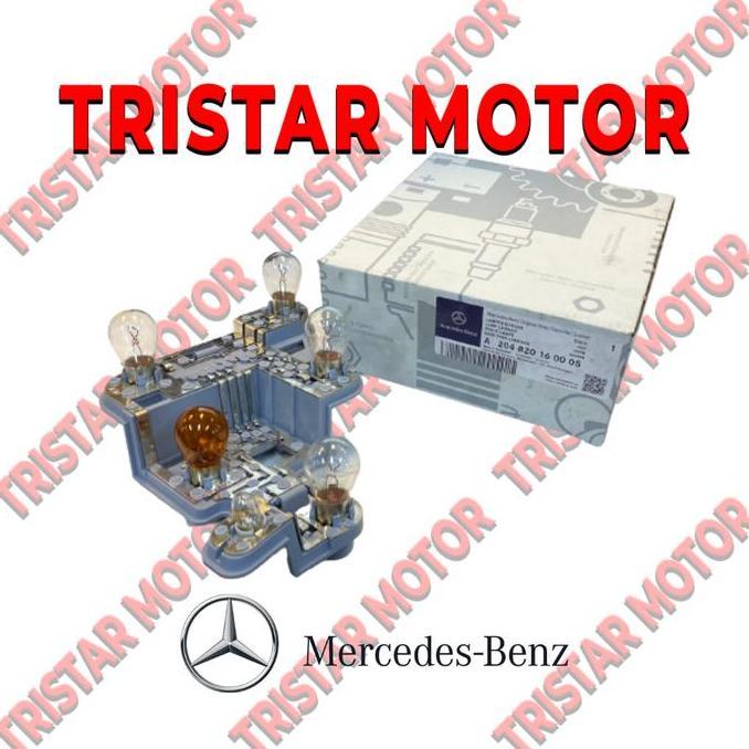 Socket Rumah Lampu Belakang Stop Lamp RH Mercedes W204 A2048201600 Terlaris