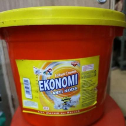 Ekonomi Ember Sabun Colek 4850gr / Sabun Cream Ekonomi Anti Noda / Sabun Cuci Pakaian