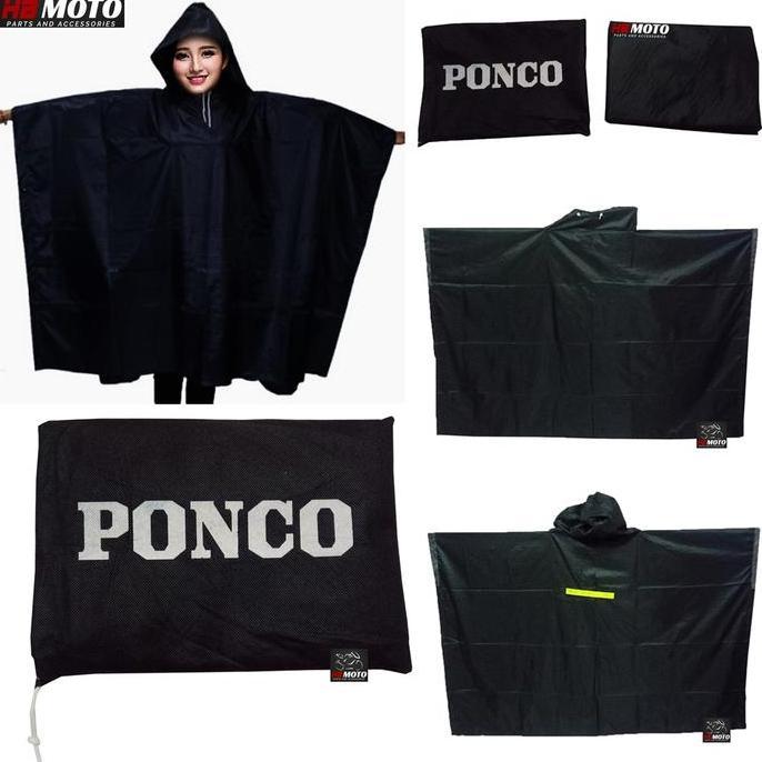 Jas Hujan PONCO 3in1 Mantel Gunung Tanpa Lengan MULTIFUNGSI/KELELAWAR