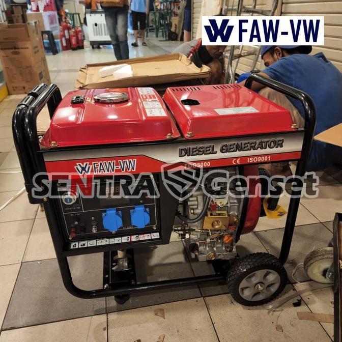 Genset 3000 Watt Solar Faw-Vw Fdg3000 Germany Technology