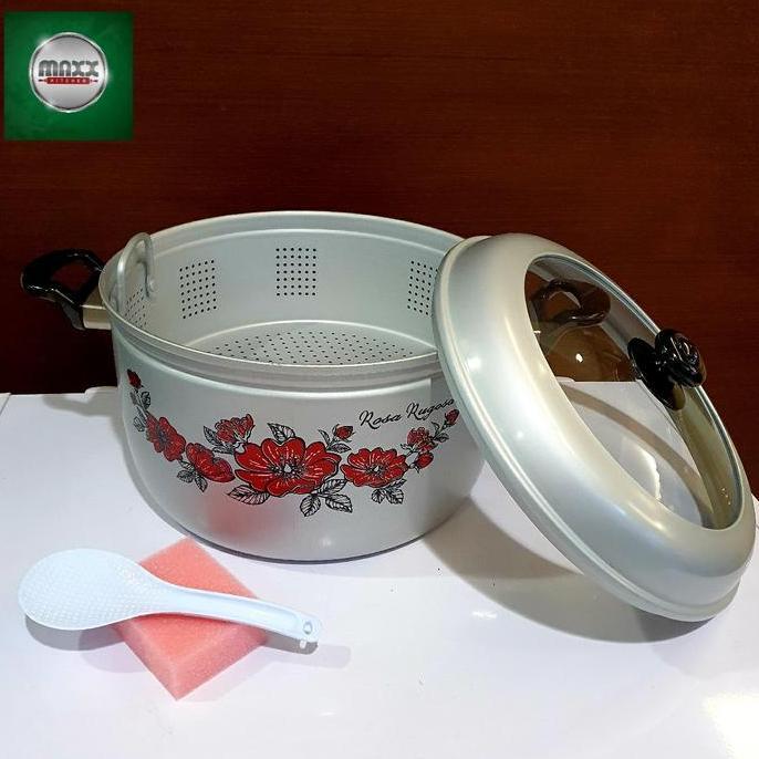 Panci Kukus /steamer Serbaguna Silano Maspion 33 cm