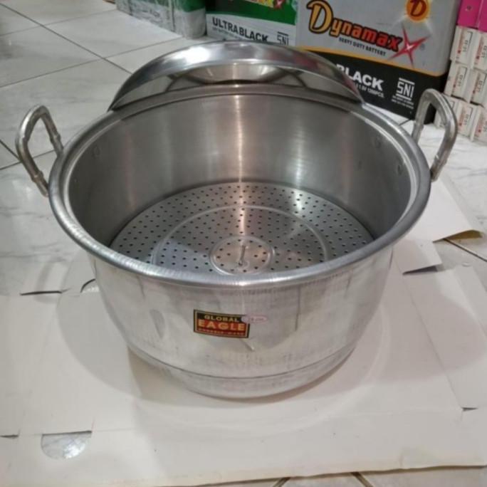 Langseng/Dandang/Kukusan Alumunium 33 cm Global eagle (/)