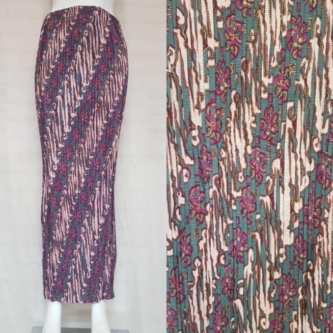 Rok Batik Plisket - Bawahan Kebaya - Rok Batik Modern - Kain Batik