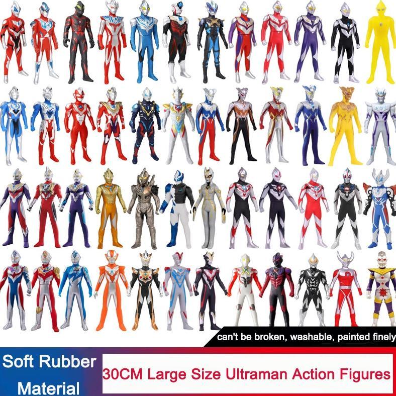 Gavanazz - Ultraman Action Figure 30cm Z Zero Geed Orb Rosso Ultra Series Mainan Besar