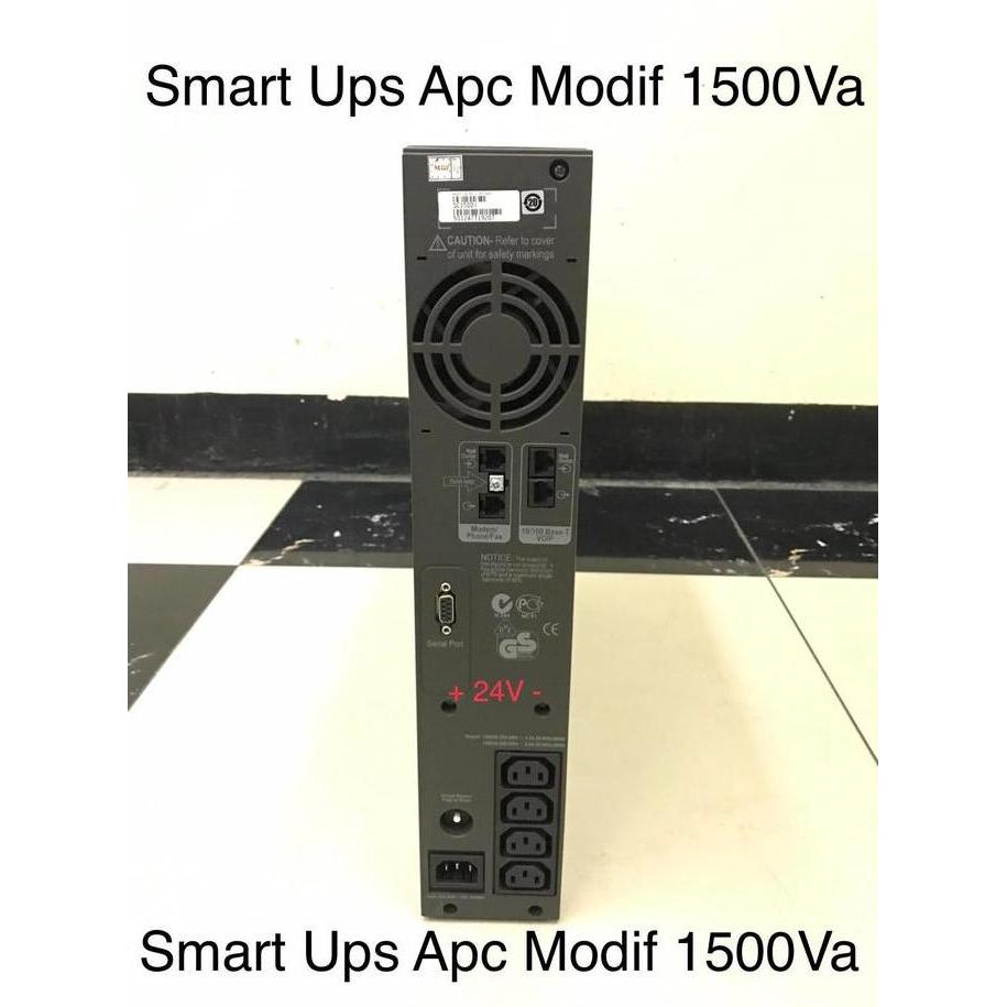 Smart Ups Apc Modif SC1500i 1500 Va Ups Modifikasi Pakai Aki Accu