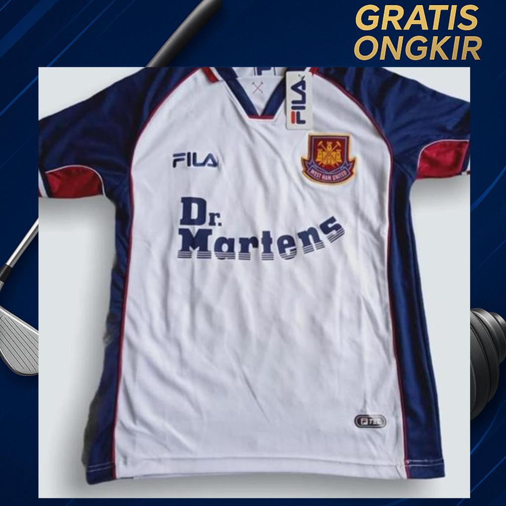 Jersey Retro West Ham Away 1999 Dr Martens