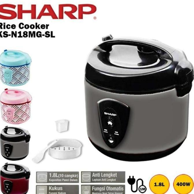 Rice Cooker Sharp KSN 18 MG / Sharp Magic Com 1.8 Liter KSN-18MG