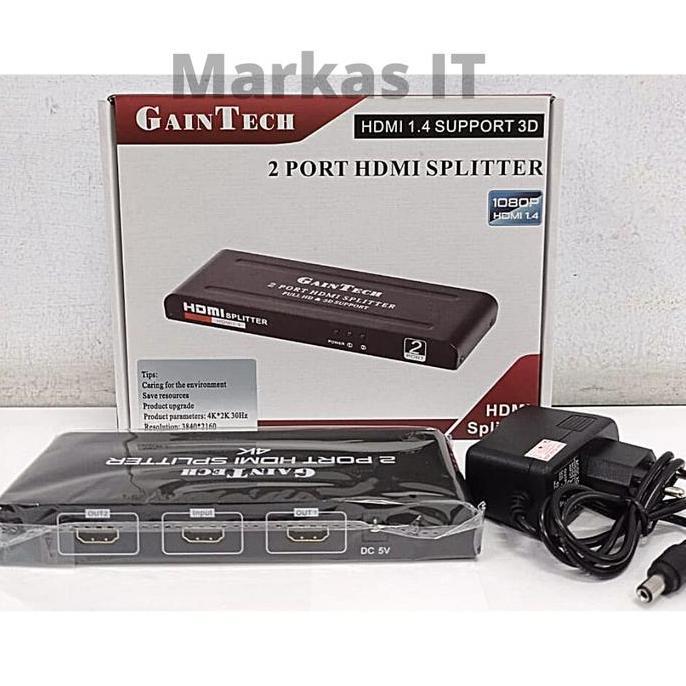 Gaintech HDMI Splitter 2 Port - NP