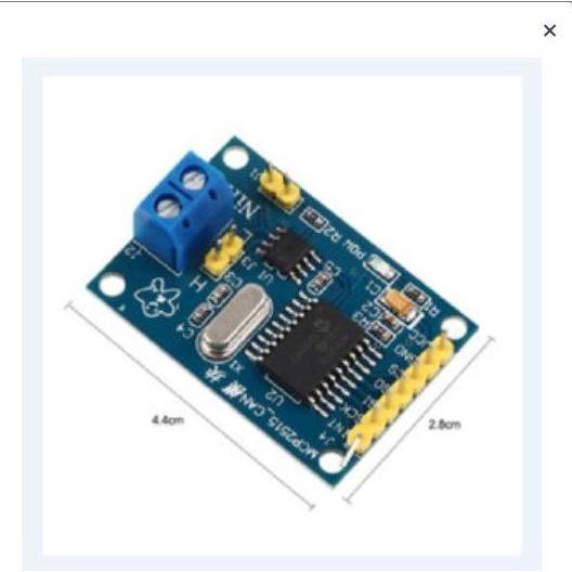 MCP2515 CAN Bus Module TJA1050 Receiver SPI Module For Arduino AK37