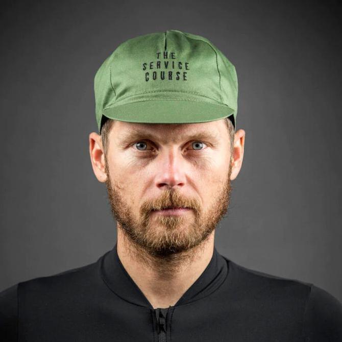 THE SERVICE COURSE CYCLING CAP - GREEN