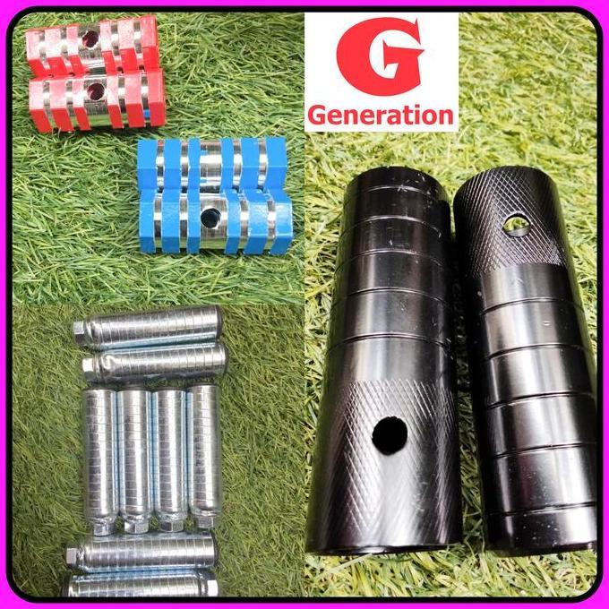 Tempat Pijakan Kaki Belakang Sepeda Sepasang Pijakan Sepeda