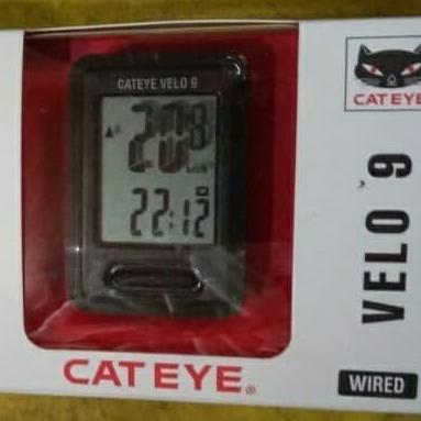 Speedometer sepeda cateye velo 9