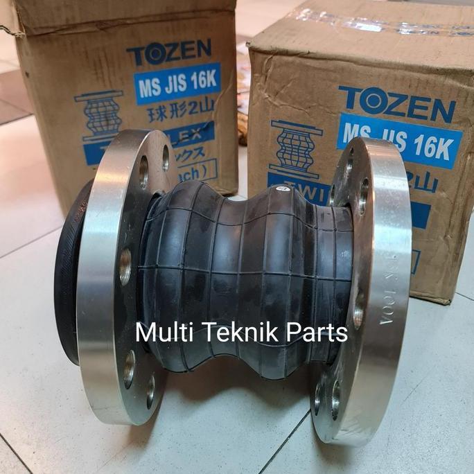 Flexible Rubber Joint Twinflex Jis 16K Tozen 4" Inch Dn100