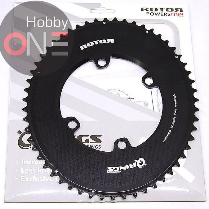 ROTOR AERO QRINGS 55T BCD110x4 Oval Outer Chainring